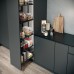 please look Installed height: 1200 - 1450 For cabinet width: 300 mm