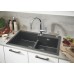 Mixer Tap Single Lever Pull Out Spray C-Spout Grohe Vento Polished chrome Grohe model 30 438 000