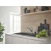 Mixer Tap Single Lever Low Spout Grohe Via Contemporary Brushed super steel