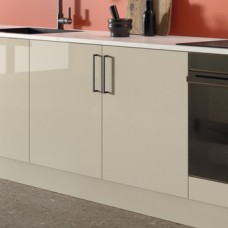Acrylic Slab Door Ultragloss Cashmere Aspekt Hampstead Tall wall 895 x 396 mm