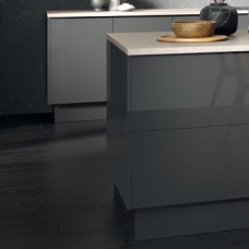 End Panel Ultragloss Anthracite Aspekt Hampstead Base end panel 900 x 650 mm