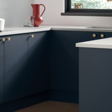 Corner Post Matt Midnight Blue Aspekt Skye / Stirling / York Base wall interior