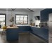 End Panel Matt Midnight Blue Aspekt Skye / Stirling / York Larder end panel 2400 x 650 mm
