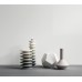 Splashback Elements Aluminium Matt Alusplash Matt Iceberg white/Lava stone - 800 x 900 mm
