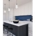 Splashback Elements Aluminium Matt Alusplash Matt Frosted flora/Midnight moon - 800 x 900 mm