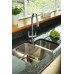 Mixer Tap Dual Lever C-Spout Abode Pico Polished chrome - AT1226