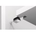 Concealed Shelf Support for Use with Plug in Supports for Wooden Shelves Silver painted