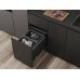 Pull Out Waste Bin 450 mm Vauth-Sagel VS ENVI Space XX Pro S / Pro With synchronised over extension runners For cabinet width 450 mm depth 515 mm 2x 35 litres - lava grey