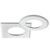 Bezel for Recess Mounting Loox LED 2025/2026 Round Stainless steel coloured