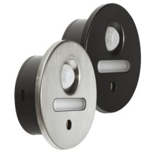 LED Sensor Light 12 V Ø 54 mm for Recess Mounting Loox LED 2028 With twilight sensor Black finish
