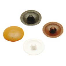 Cover Cap for Ø 6-8 mm Screws with PZ Cross Slot Beech