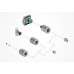 Adapter housing for Symo adapter knob fixed for installation of fixed adapter knobs with length of 30 and 33 mm With screw-on plate