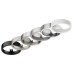 Round Bezel Ø 66.5 mm for Loox LED 2020 2047 2048 3038 3039 Zinc alloy Stainless steel coloured
