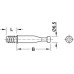 Connecting Bolt for Ø 5 mm Hole Minifix S300 For drill hole Ø 5 mm with special thread Drilling distance B: 34 mm galvanized
