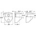 Shelf Support Screw Fixing Clamp Design for 5-10 mm Glass Shelves Cobrone Polished chrome