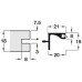 Profile Handle for Horizontal Fixing Under Wall Units Gola System A With shock absorber