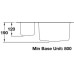 Sink 1.5 Bowl Rangemaster Atlantic Classic UB4015 Stainless steel sink undermount Half bowl on right