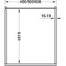 please look For cabinet width 500 mm width 462-468 mm for door front fixing cabinets