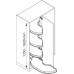 Extension Pole for Vauth-Sagel Cornerstone® Maxx Installation height: 1100-1350 mm