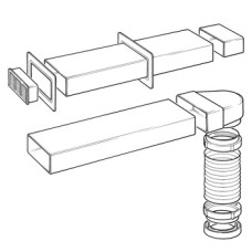Ducting Kit Comprehensive Vent Kit 3000 mm Smeg SP217