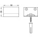 Cabinet Hanger for Mounting on the Left Right or in the Middle Cover cap colour:  White