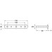 Bracket for Concealed Shelf Support Triade Zinc plated