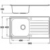 Sink Stainless Steel Single Bowl and Drainer 965 mm Häfele Abbey Top mount Reversible