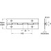 Continuous Hinge 1834 mm Length Brass Light/medium duty Open width 51 mm thickness 1.2 mm