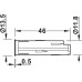 LED Dimmer Switch Modular for use with Loox LED Lights Sensor range 0-80 mm With contact Plastic silver coloured