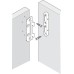 Bed Fittings Noval K Strike Plate Height 100-130 mm Hook in Plate Height 100-127 mm Blue galvanized steel Plate height 130 mm