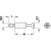 Connecting Bolt for Ø 5 8 or 10 mm Holes with M4 Thread Minifix S100 Bolt hole 8 mm bolt head Ø 7 mm Drilling distance B: 34 mm bright