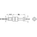 Maxifix Universal Connectors Connecting Bolt M6-M8 Thread Drilling distance 35 mm. M6 thread