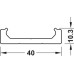 Sliding Track System Track Length 1200-2400 mm 0115 RC Accuride Load bearing capacity up to 130 kg Length 1200 mm