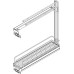 Storage Basket Set with Towel Holder 90° Width 100 mm Vauth-Sagel VS SUB Slim For cabinet width 150 mm chrome plated