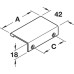 Pull Handle Aluminium Fixing Centres 50 mm Quinn Straight-edged Polished chrome