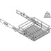 Inserts for Pull Out Vegetable Baskets White Acrylic For cabinet width 500 mm