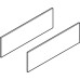 Glass Sides for Crystal Plus Drawers Nova Pro Scala For drawer depth 500 mm depth 428 mm