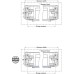 Drawer Moulded Plastic Depth 430 mm for Dynamic Runners White For cabinet width 500 mm drawer width 449 mm fixing centres 418 mm
