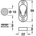 Connecting Fittings Complete Set Type 1 Flush Button-Fix Type 1 flush complete set