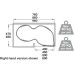 please look For cabinet width 1000 mm for door width 500 mm right hand