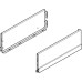 Drawer Sides 186 mm High Nova Pro Scala Length 500 mm stone