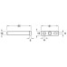Concealed Shelf Support Screw Fixing for Installation into Woodwork or Masonry Walls Zinc plated steel