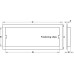 Ventilation Grille Plastic with Fixing Clips and with Louvres Over 200 cm² ventilation area Brown finish length 400 mm