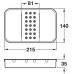 Individual Bin Lid Ninka One2Five and One2Seven For bin capacity 5.5 and 8 litres