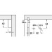 Cabinet Hanger Screw Fixing Zinc Plated Steel Scarpi-4 Euro screws right