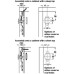 Cabinet Hanger for Screw Fixing Traser-8 Unhanded