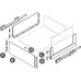 Internal Drawer Panel Set for 186 mm Drawer Sides and Crystal Plus Nova Pro Scala To create Nova Pro Scala and Crystal Plus internal drawers For cabinet width 400 mm silver