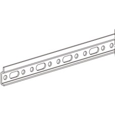 Wall Plate Double for Use with Cabinet Hanger Traser-6 and Traser-8 Length 2029 mm zinc plated