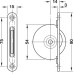 Giro-Bolt Lock Steel Galvanized