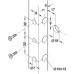 Concealed Cabinet Hanger Rapid Fitting Handed Not visible inside the cabinet quick fixing system with lever Right handed